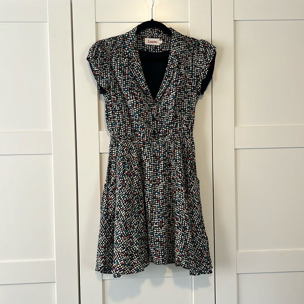 Louche mini dress